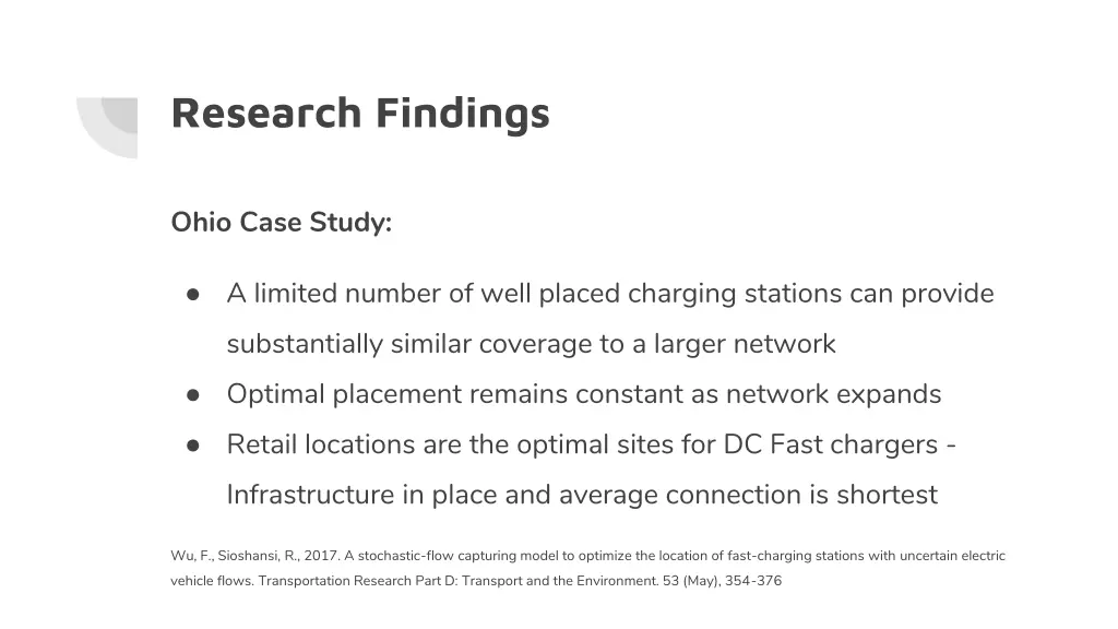 research findings