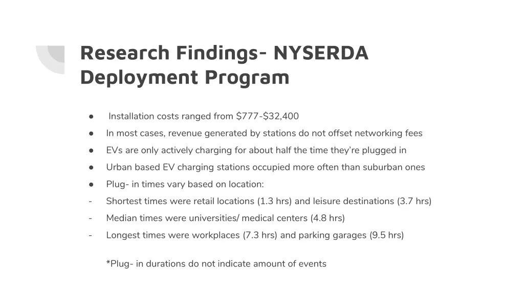 research findings nyserda deployment program