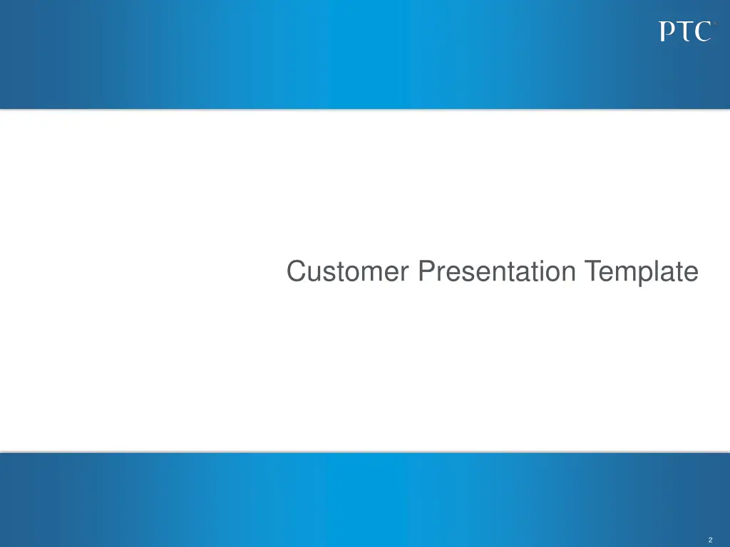 customer presentation template