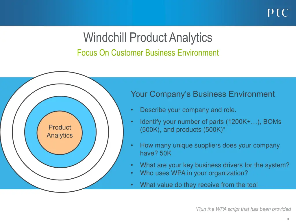 windchill product analytics focus on customer