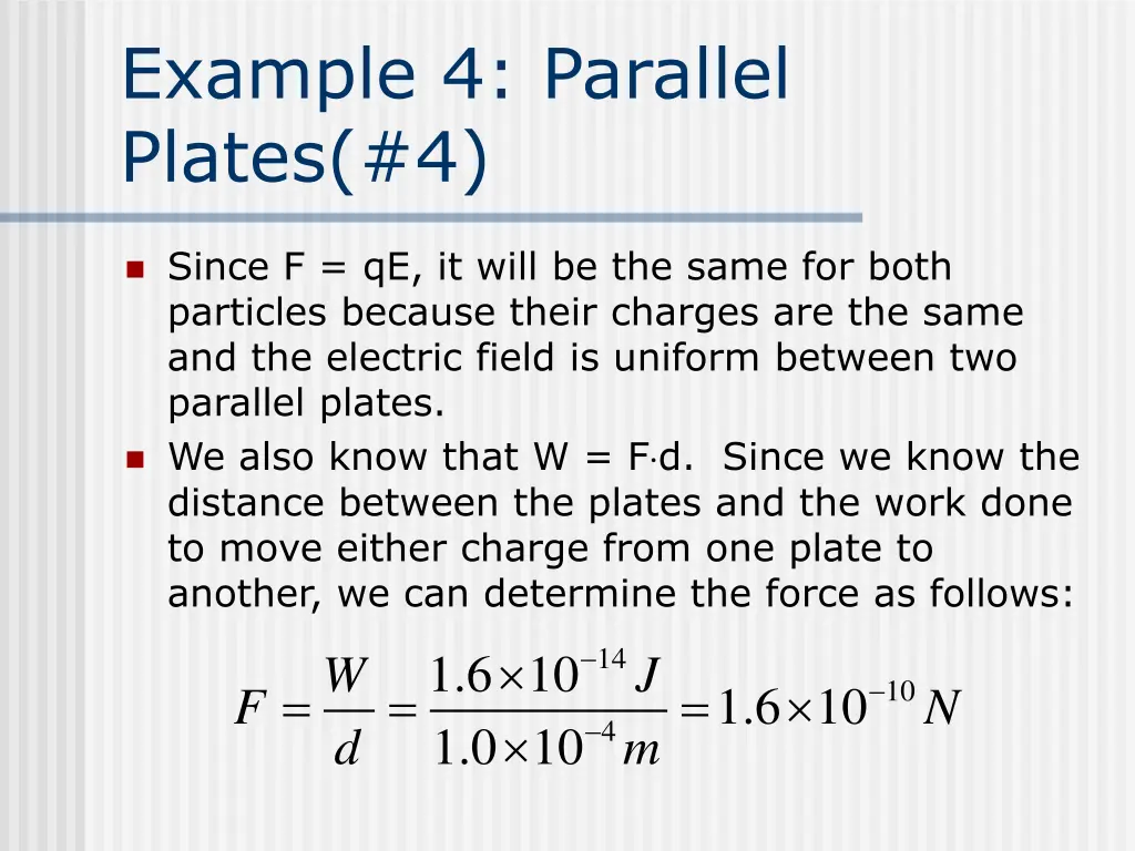 example 4 parallel plates 4