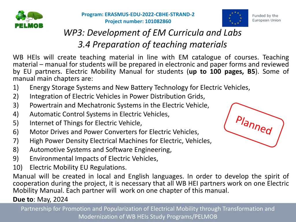 program erasmus edu 2022 cbhe strand 2 project 3