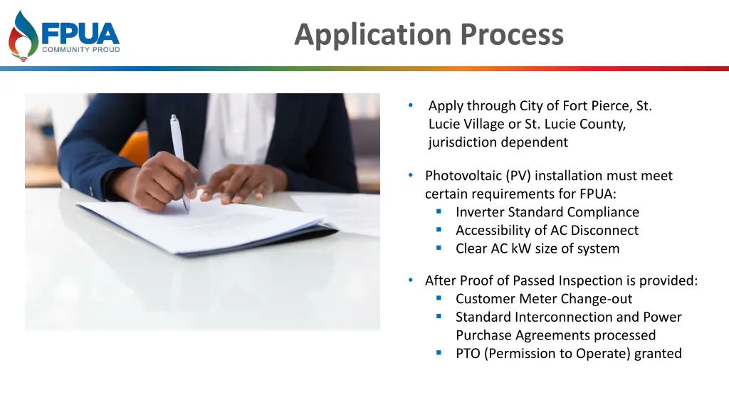 application process