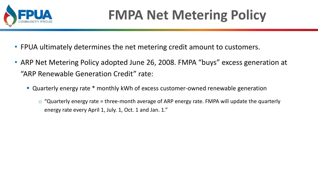 fmpa net metering policy 1