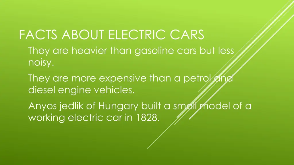 facts about electric cars they are heavier than