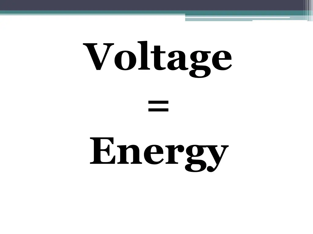 voltage energy