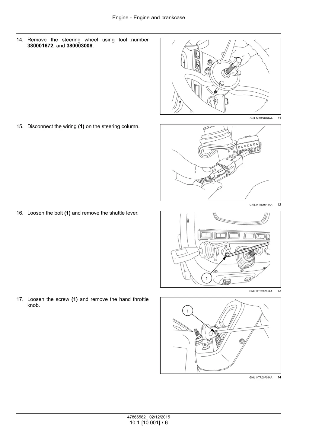 engine engine and crankcase 3