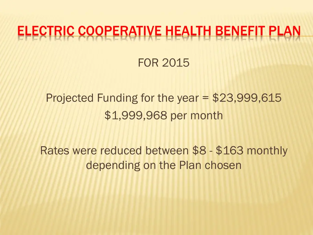 electric cooperative health benefit plan 4