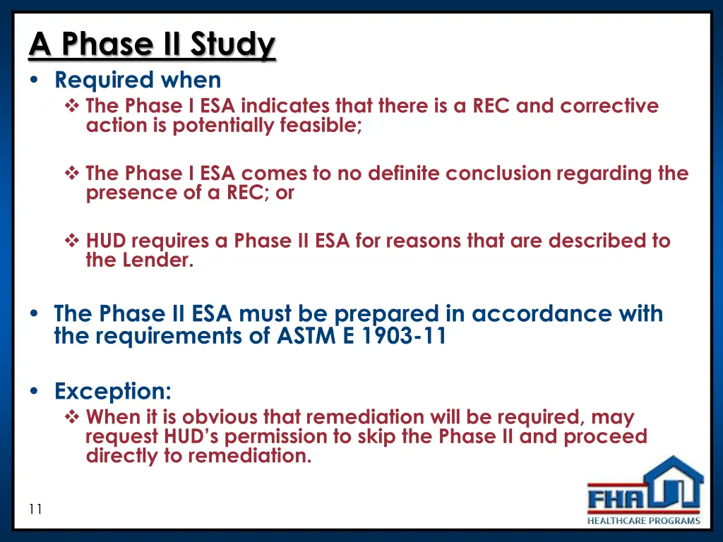 a phase ii study required when the phase