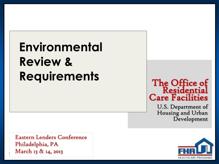 environmental review requirements