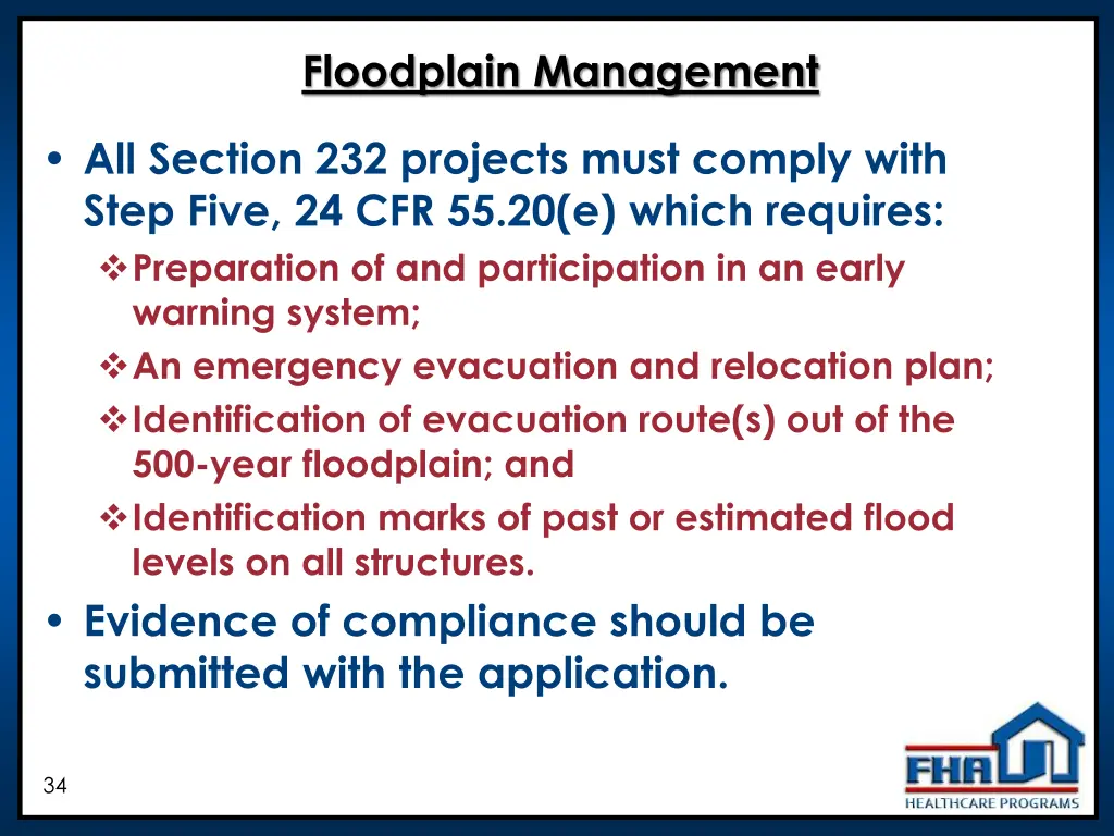 floodplain management