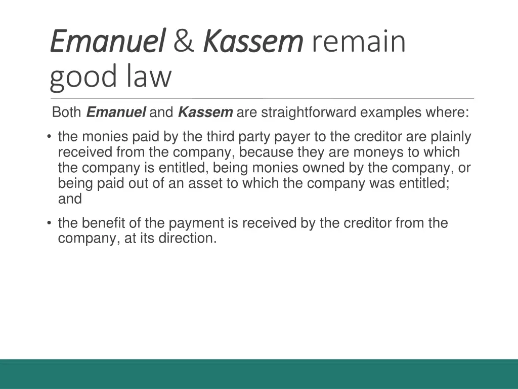 emanuel emanuel kassem good law