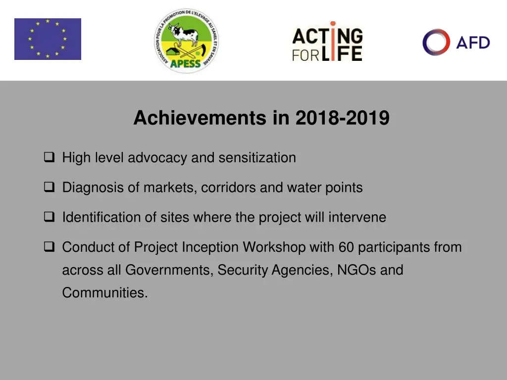 achievements in 2018 2019