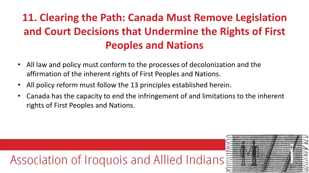 11 clearing the path canada must remove