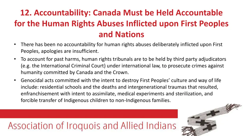 12 accountability canada must be held accountable