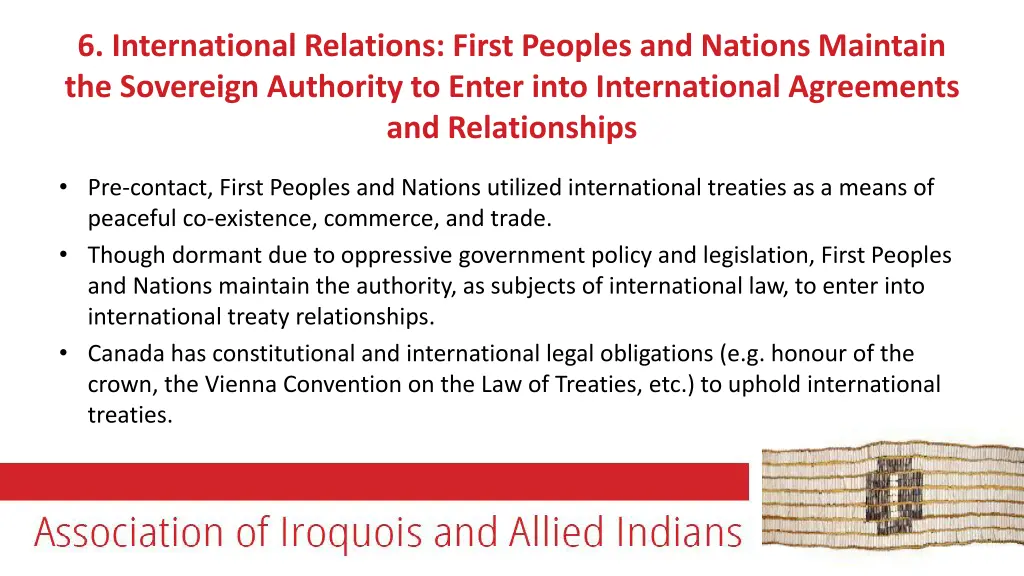 6 international relations first peoples