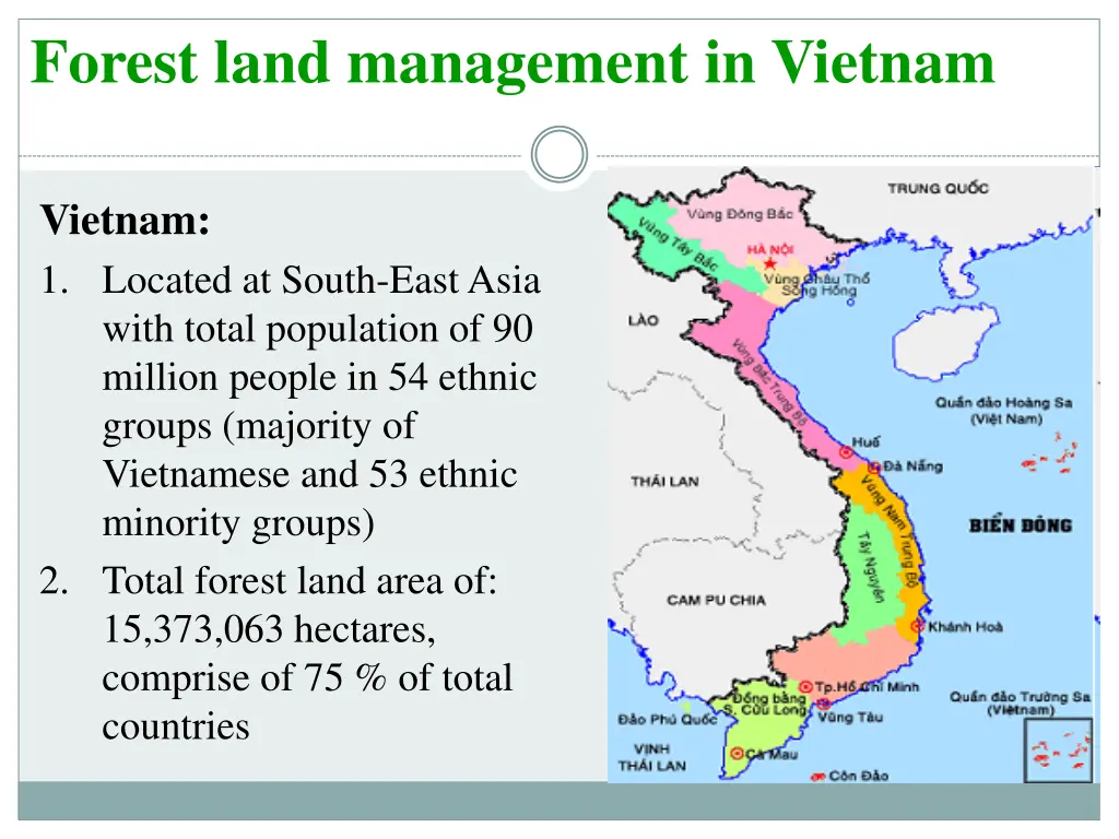 forest land management in vietnam