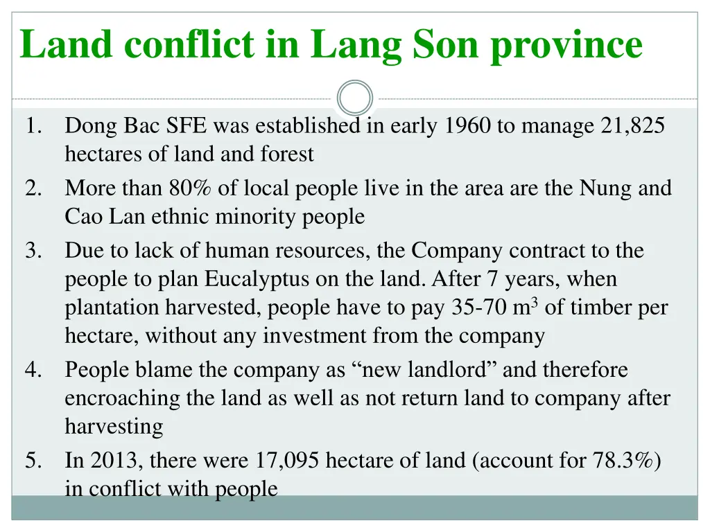 land conflict in lang son province