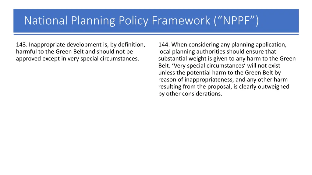 national planning policy framework nppf 1