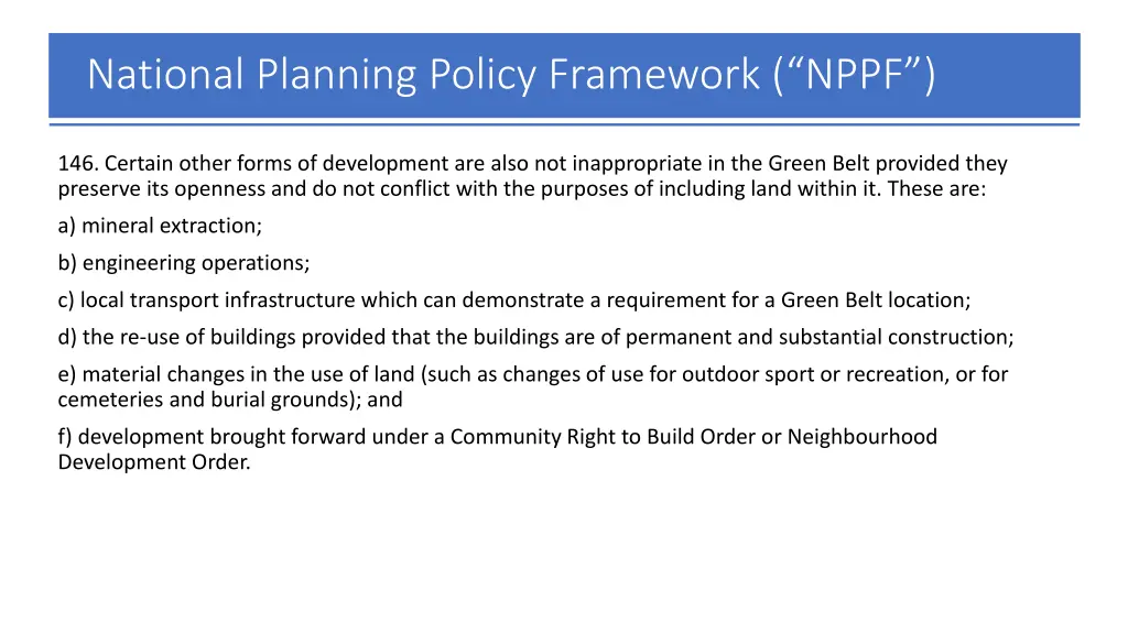 national planning policy framework nppf 4