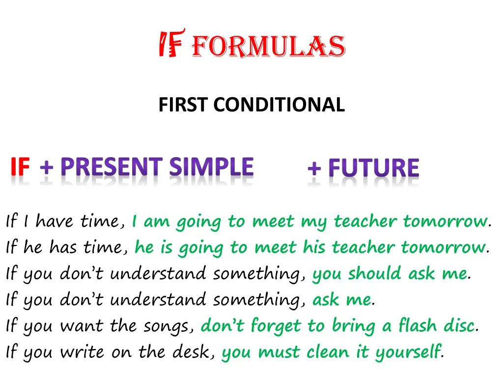 if formulas 2