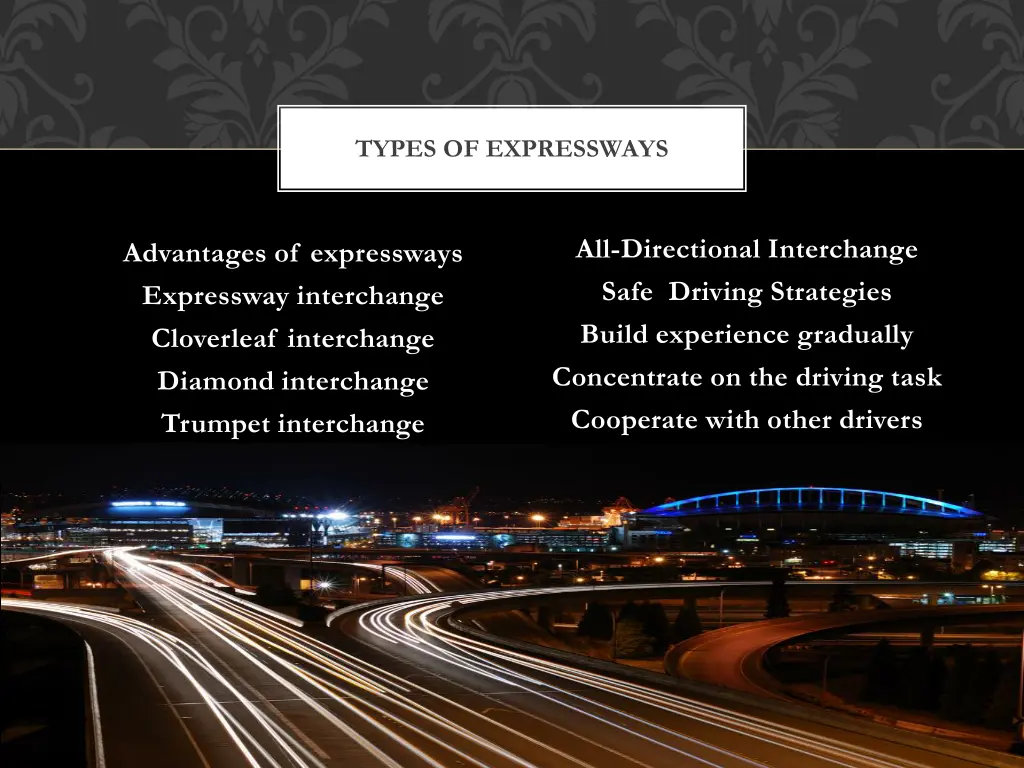 types of expressways