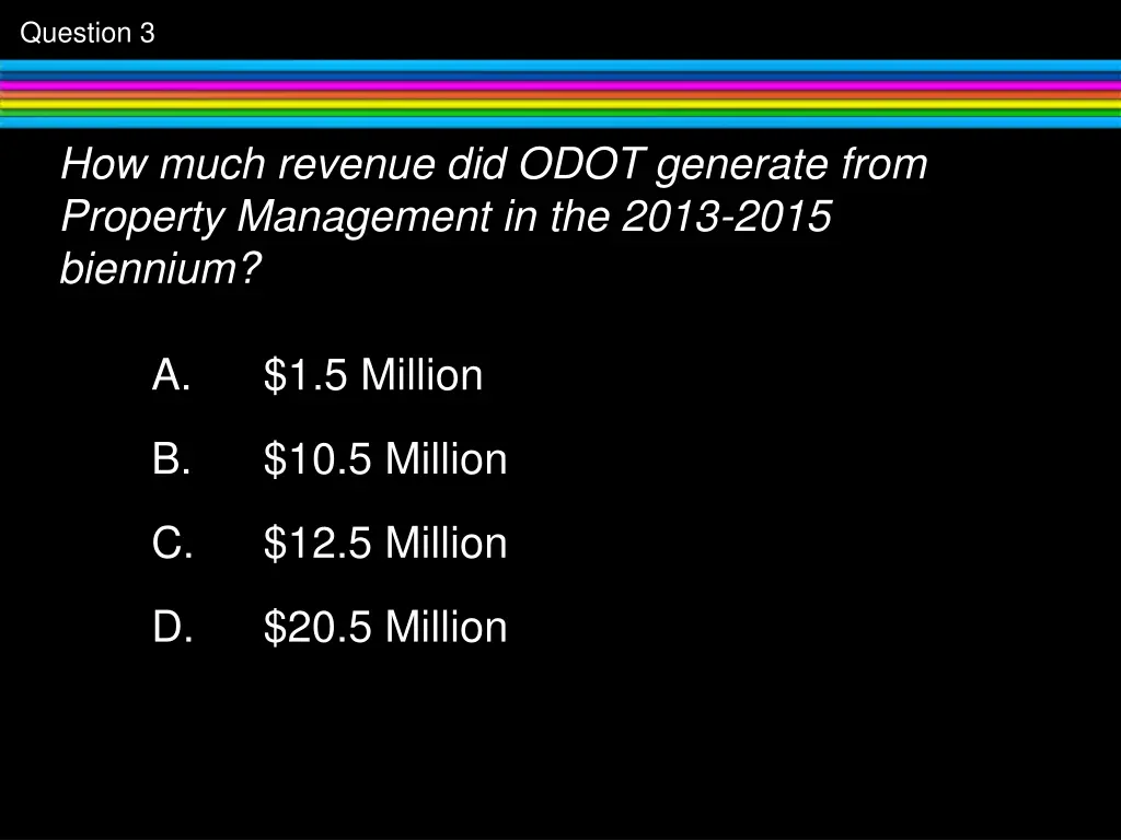 question 3