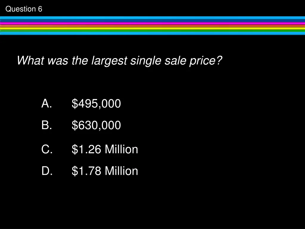 question 6