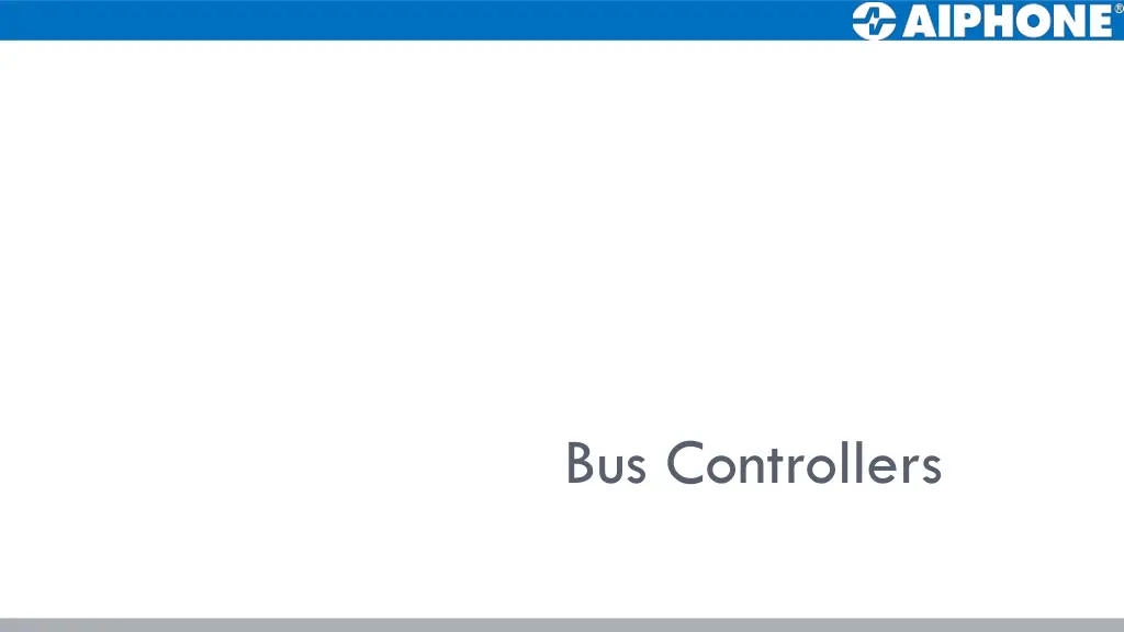 bus controllers