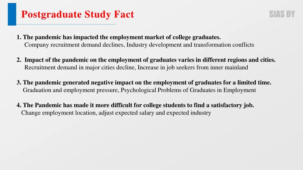 postgraduate study fact 1