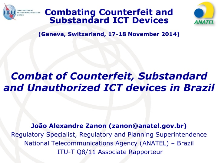 combating counterfeit and substandard ict devices