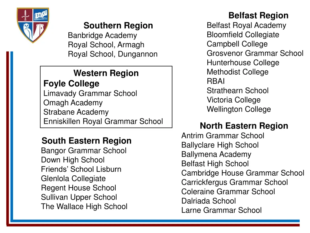 belfast region belfast royal academy bloomfield