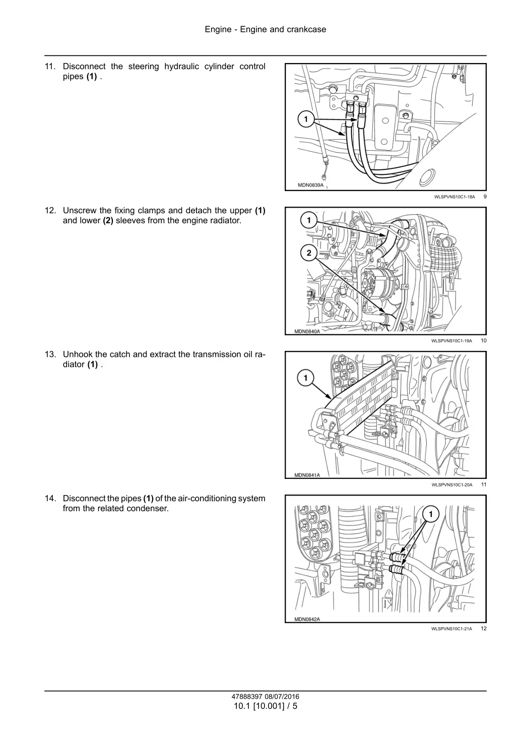 engine engine and crankcase 2