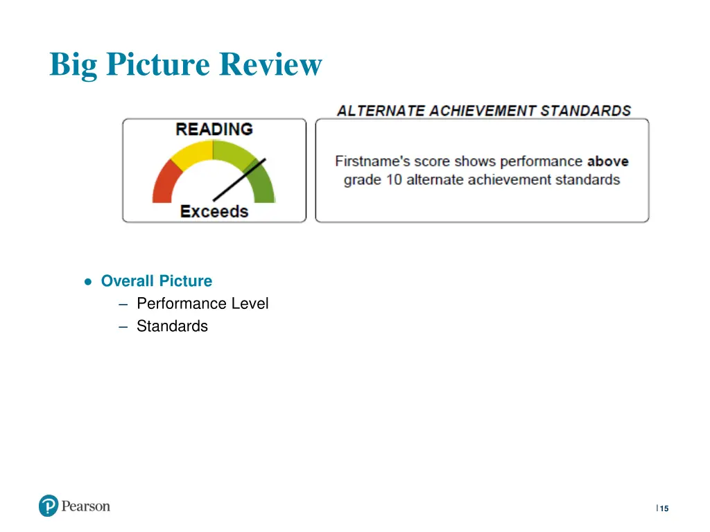 big picture review