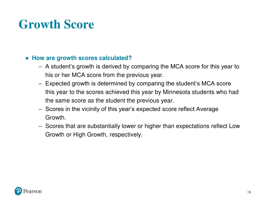 growth score