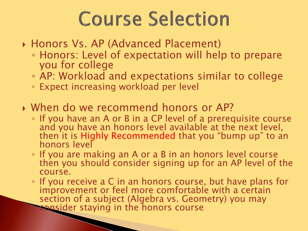 honors vs ap advanced placement honors level