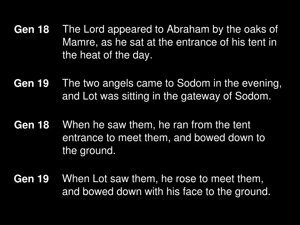 the lord appeared to abraham by the oaks of mamre 3