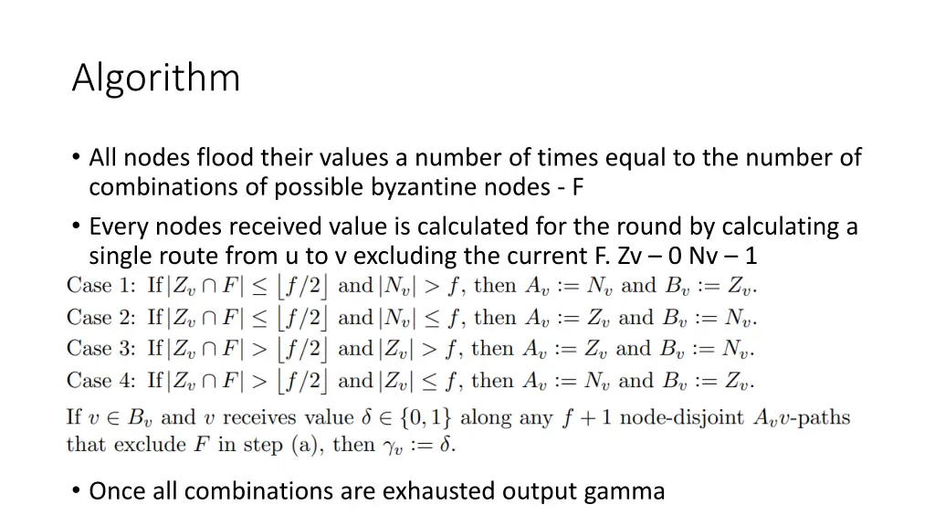 algorithm