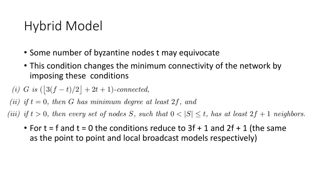 hybrid model