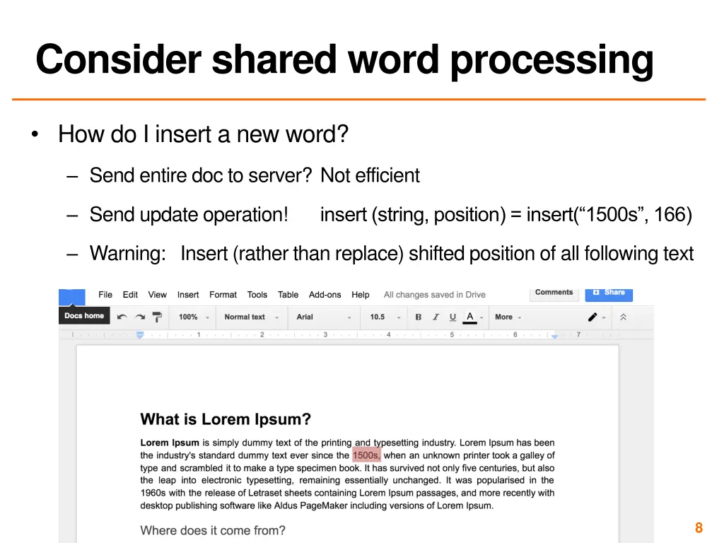 consider shared word processing 1