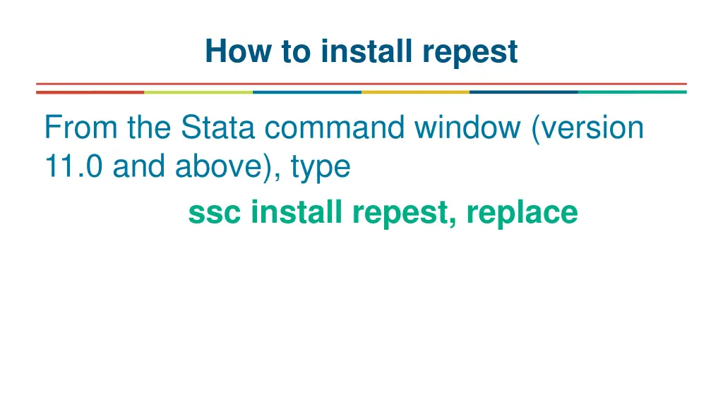 how to install repest