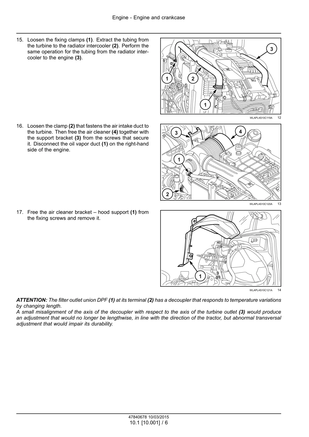 engine engine and crankcase 3