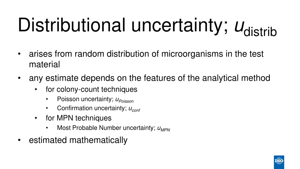 distributional uncertainty u distrib