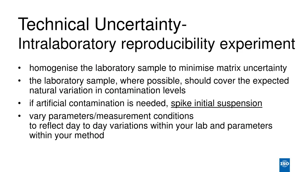 technical uncertainty intralaboratory 1