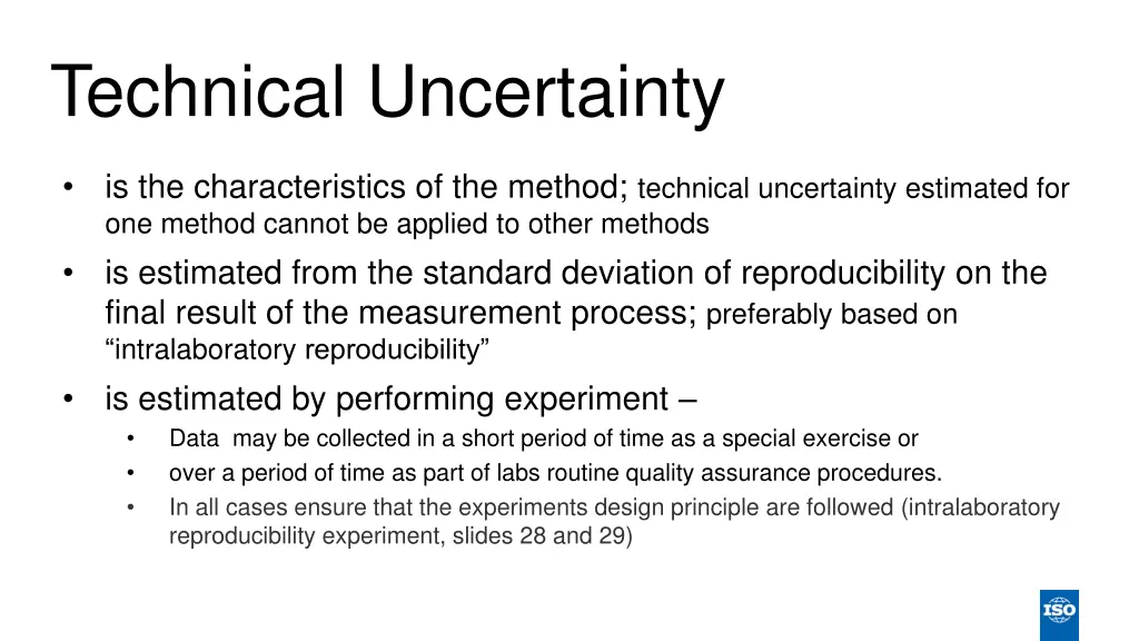 technical uncertainty