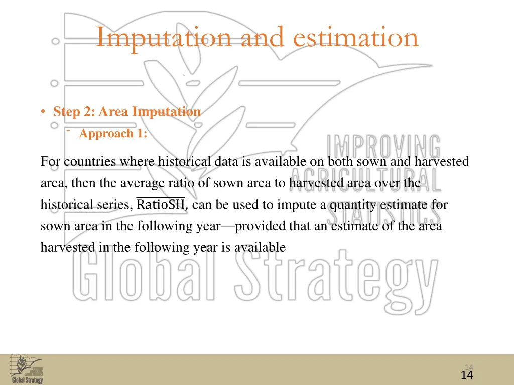 imputation and estimation 5