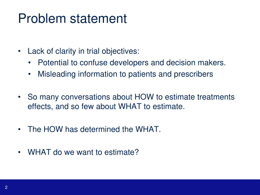 problem statement