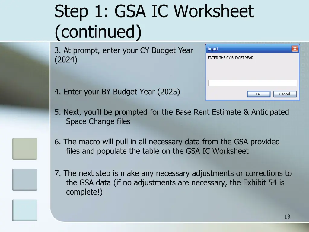 step 1 gsa ic worksheet continued