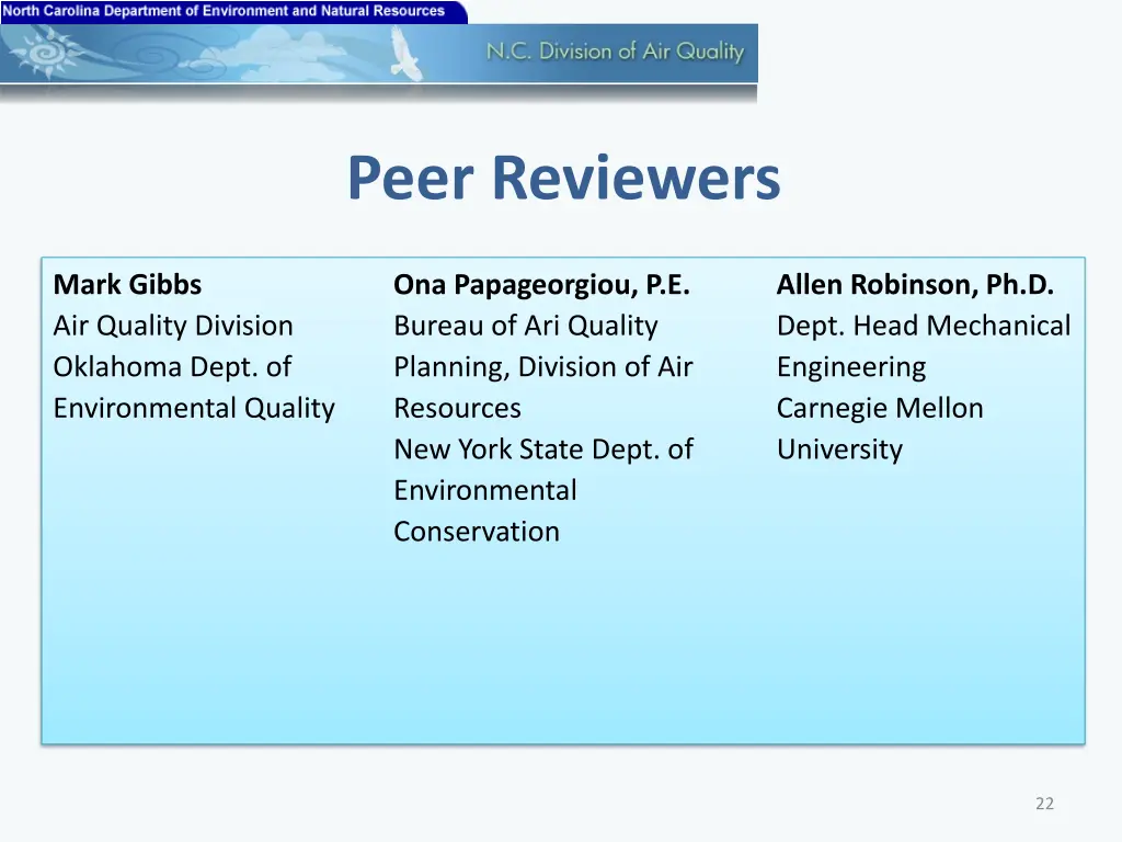 peer reviewers