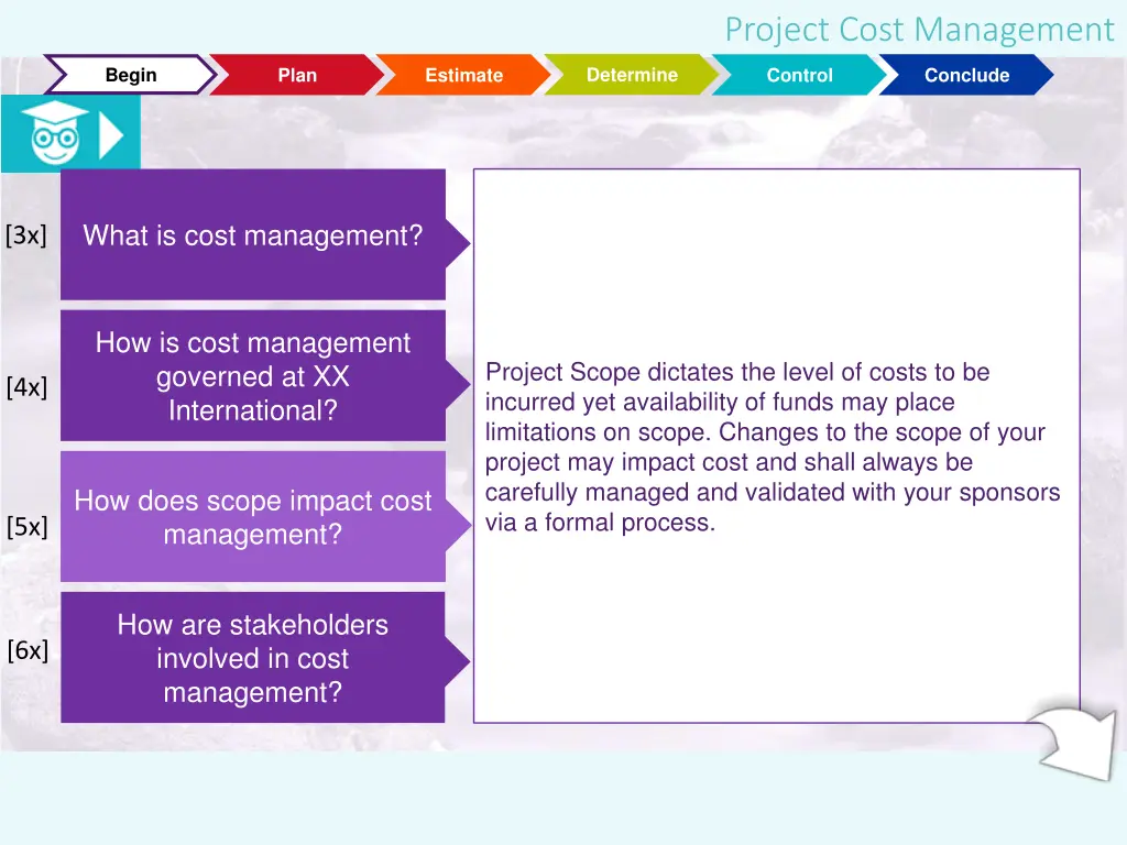 project cost management 5